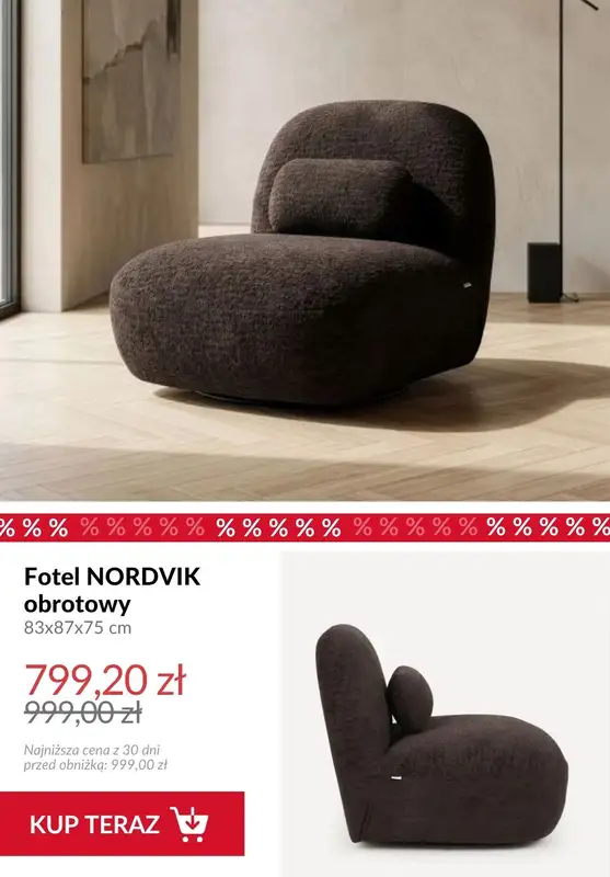 Homla - gazetka promocyjna Meble do salonu od piątku 10.07  - strona 9
