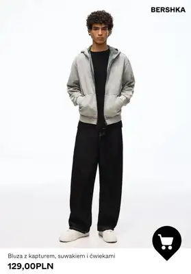 Bershka - gazetka promocyjna Męskie BLUZY rozpinane od czwartku 09.07  - strona 6