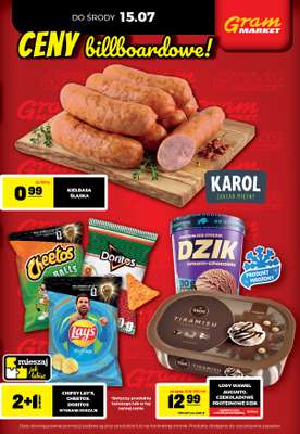 Gram Market - gazetka promocyjna Cały tydzień niskie ceny od piątku 10.07 do środy 15.07 - strona 3