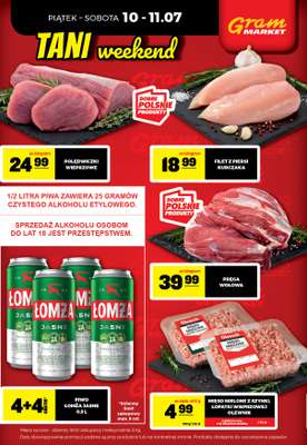Gram Market - gazetka promocyjna Cały tydzień niskie ceny od piątku 10.07 do środy 15.07 - strona 2