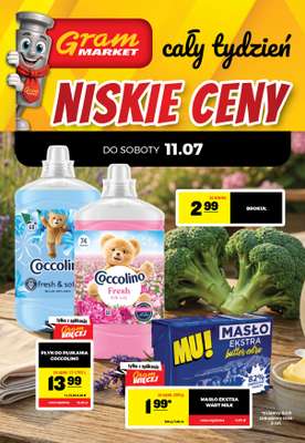Gram Market - gazetka promocyjna Cały tydzień niskie ceny od piątku 10.07 do środy 15.07