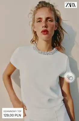 Zara - gazetka promocyjna Dzianiny na krótki rękaw od piątku 10.07  - strona 9