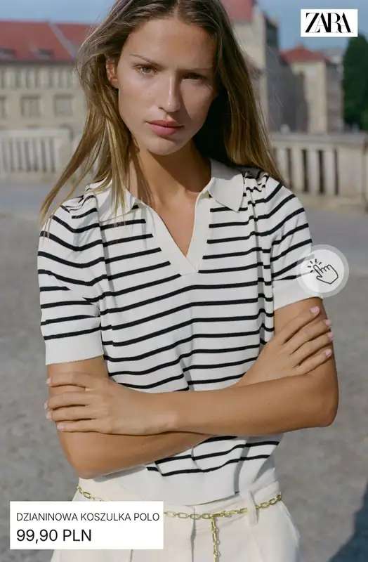 Zara - gazetka promocyjna Dzianiny na krótki rękaw od piątku 10.07  - strona 7
