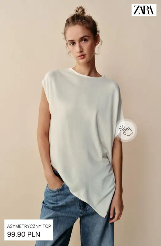 Zara - gazetka promocyjna Dzianiny na krótki rękaw od piątku 10.07  - strona 12