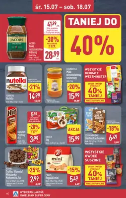 Aldi - gazetka promocyjna Rybnik, ul. Żorska 2 (Park handlowy S1), WIELKIE OTWARCIE już w ŚRODĘ! od środy 15.07 do poniedziałku 20.07 - strona 18