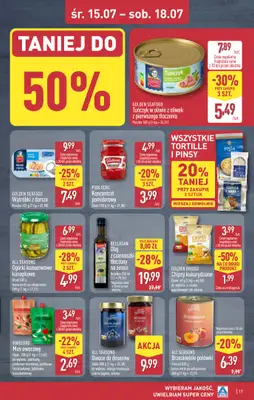 Aldi - gazetka promocyjna Rybnik, ul. Żorska 2 (Park handlowy S1), WIELKIE OTWARCIE już w ŚRODĘ! od środy 15.07 do poniedziałku 20.07 - strona 17
