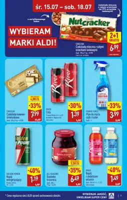 Aldi - gazetka promocyjna Rybnik, ul. Żorska 2 (Park handlowy S1), WIELKIE OTWARCIE już w ŚRODĘ! od środy 15.07 do poniedziałku 20.07 - strona 7
