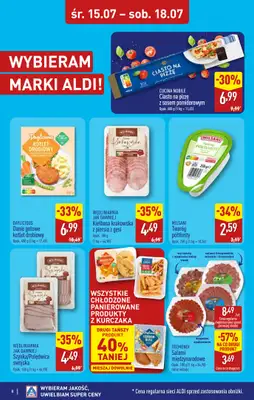 Aldi - gazetka promocyjna Rybnik, ul. Żorska 2 (Park handlowy S1), WIELKIE OTWARCIE już w ŚRODĘ! od środy 15.07 do poniedziałku 20.07 - strona 8