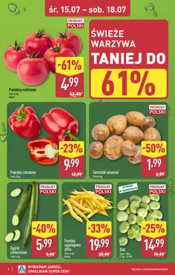Aldi - gazetka promocyjna Rybnik, ul. Żorska 2 (Park handlowy S1), WIELKIE OTWARCIE już w ŚRODĘ! od środy 15.07 do poniedziałku 20.07 - strona 2