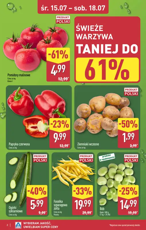 Aldi - gazetka promocyjna Rybnik, ul. Żorska 2 (Park handlowy S1), WIELKIE OTWARCIE już w ŚRODĘ! od środy 15.07 do poniedziałku 20.07 - strona 2