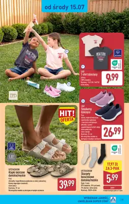 Aldi - gazetka promocyjna Rybnik, ul. Żorska 2 (Park handlowy S1), WIELKIE OTWARCIE już w ŚRODĘ! od środy 15.07 do poniedziałku 20.07 - strona 25