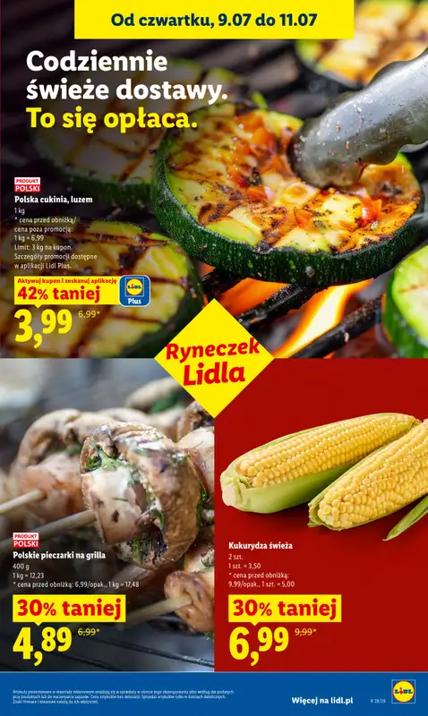 Lidl - gazetka promocyjna Oferta od czwartku od czwartku 09.07 do soboty 11.07 - strona 47