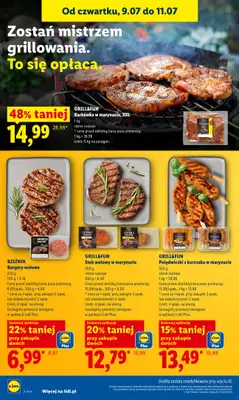 Lidl - gazetka promocyjna Oferta od czwartku od czwartku 09.07 do soboty 11.07 - strona 50