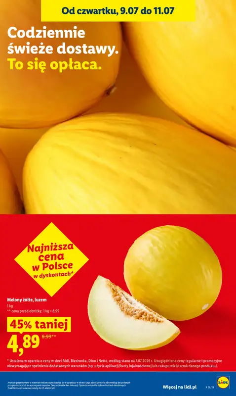 Lidl - gazetka promocyjna Oferta od czwartku od czwartku 09.07 do soboty 11.07 - strona 5