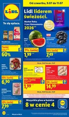 Lidl - gazetka promocyjna Oferta od czwartku od czwartku 09.07 do soboty 11.07