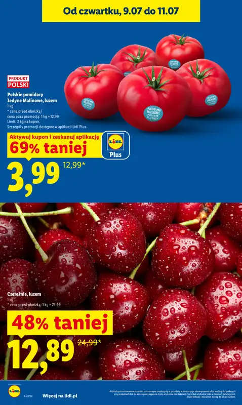 Lidl - gazetka promocyjna Oferta od czwartku od czwartku 09.07 do soboty 11.07 - strona 12