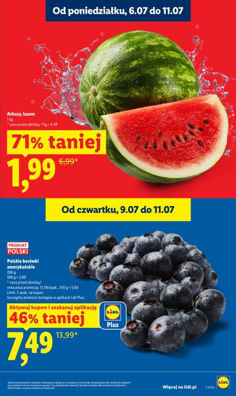 Lidl - gazetka promocyjna Oferta od czwartku od czwartku 09.07 do soboty 11.07 - strona 13