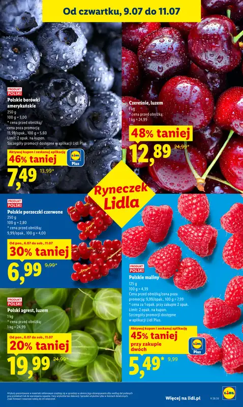 Lidl - gazetka promocyjna Oferta od czwartku od czwartku 09.07 do soboty 11.07 - strona 43