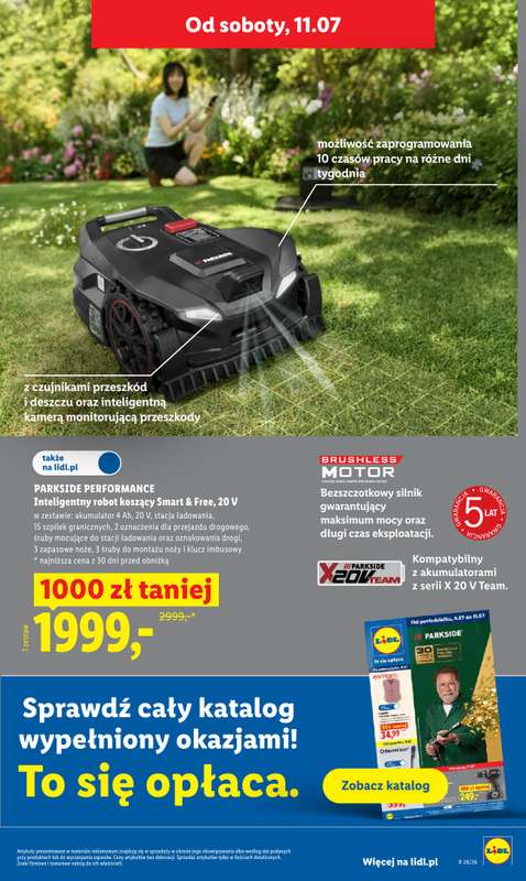 Lidl - gazetka promocyjna Oferta od czwartku od czwartku 09.07 do soboty 11.07 - strona 41
