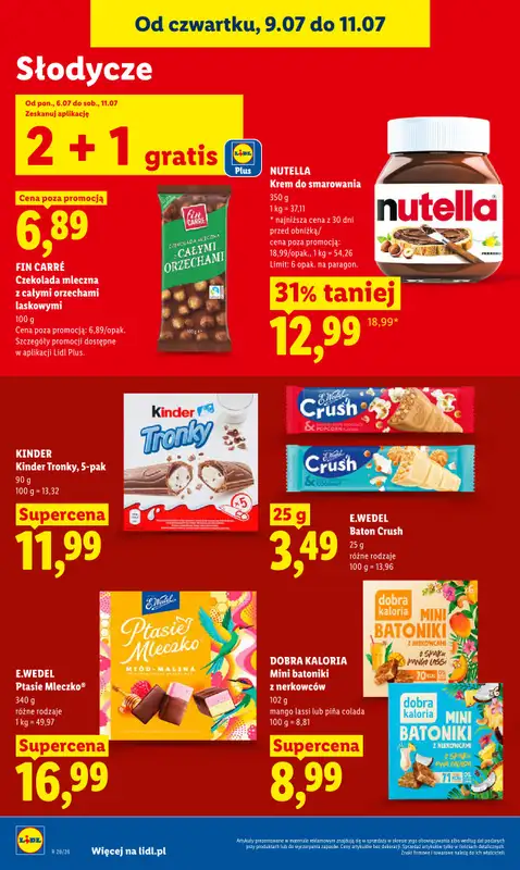 Lidl - gazetka promocyjna Oferta od czwartku od czwartku 09.07 do soboty 11.07 - strona 80