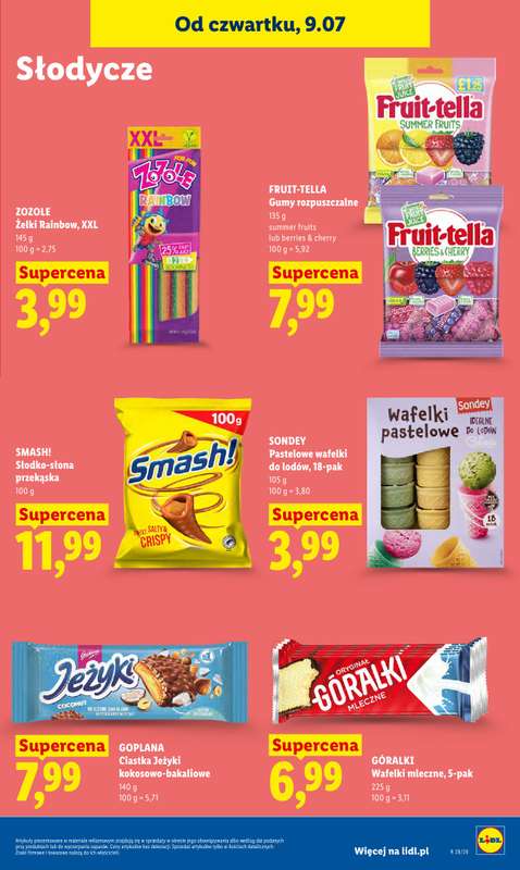 Lidl - gazetka promocyjna Oferta od czwartku od czwartku 09.07 do soboty 11.07 - strona 81