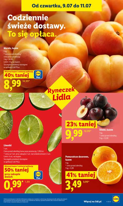 Lidl - gazetka promocyjna Oferta od czwartku od czwartku 09.07 do soboty 11.07 - strona 45