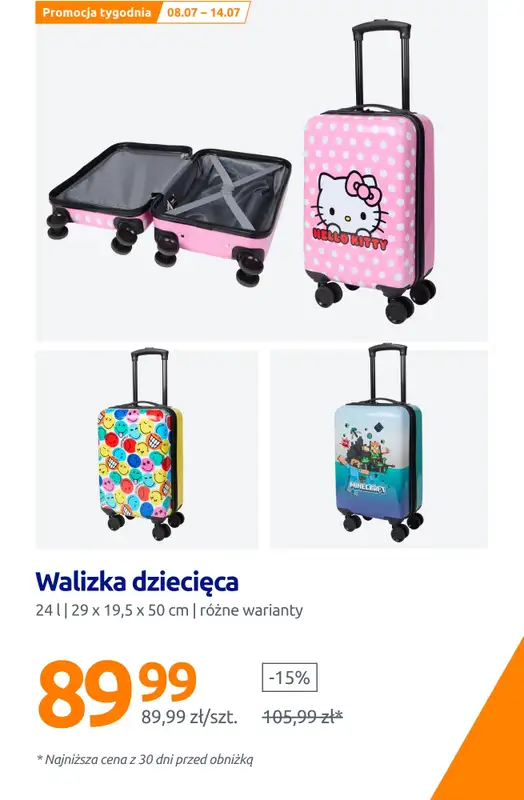 Action - gazetka promocyjna Biwak i wycieczka - sprawdź SUPER okazje! od piątku 10.07 do wtorku 14.07 - strona 3