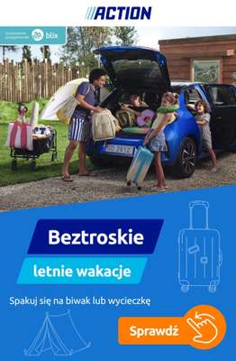 Action - gazetka promocyjna Biwak i wycieczka - sprawdź SUPER okazje! od piątku 10.07 do wtorku 14.07