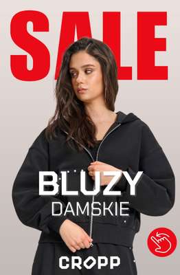 Cropp - gazetka promocyjna Bluzy damskie z wyprzedaży od czwartku 09.07 