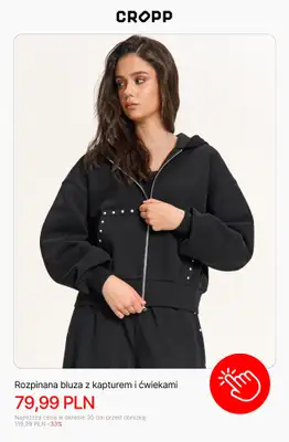 Cropp - gazetka promocyjna Bluzy damskie z wyprzedaży od czwartku 09.07  - strona 4