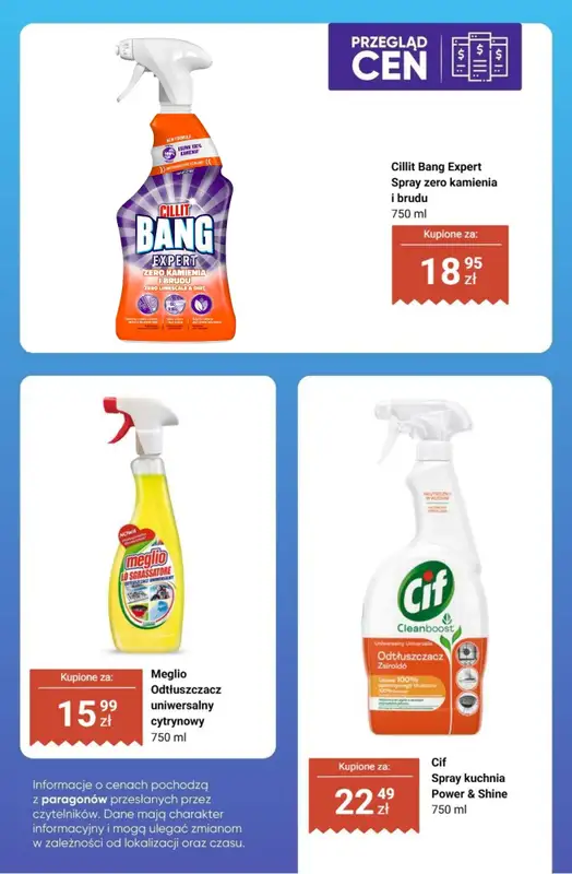 Biedronka - gazetka promocyjna Chemia domowa - przegląd cen od piątku 10.07  - strona 15
