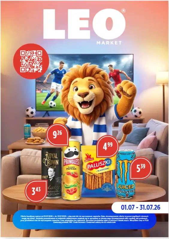 Leo Market - gazetka promocyjna Gazetka  do piątku 31.07