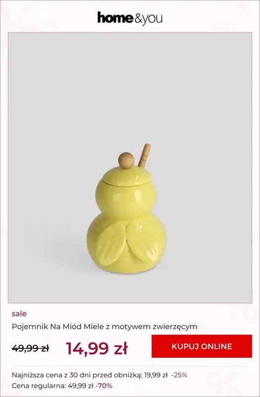 home&you - gazetka promocyjna Kuchnia i jadalnia SALE   - strona 2