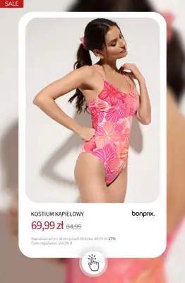 bonprix - gazetka promocyjna Stroje kąpielowe na wyprzedaży! od czwartku 09.07  - strona 16