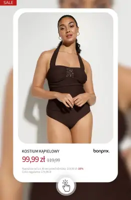bonprix - gazetka promocyjna Stroje kąpielowe na wyprzedaży! od czwartku 09.07  - strona 4