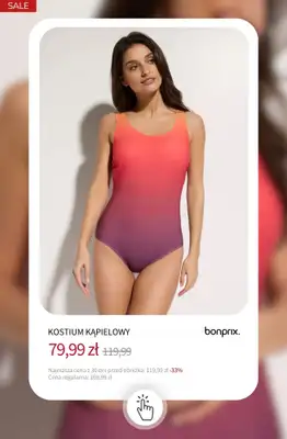 bonprix - gazetka promocyjna Stroje kąpielowe na wyprzedaży! od czwartku 09.07  - strona 2