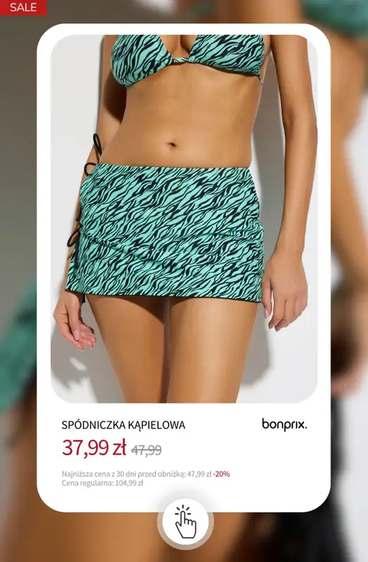 bonprix - gazetka promocyjna Stroje kąpielowe na wyprzedaży! od czwartku 09.07  - strona 5