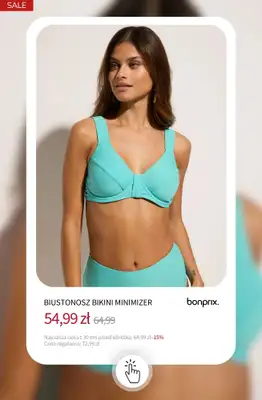 bonprix - gazetka promocyjna Stroje kąpielowe na wyprzedaży! od czwartku 09.07  - strona 8