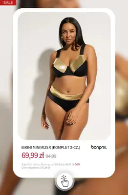 bonprix - gazetka promocyjna Stroje kąpielowe na wyprzedaży! od czwartku 09.07  - strona 9