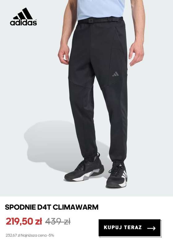 Adidas - gazetka promocyjna Wyprzedaż odzieży męskiej od czwartku 09.07 do poniedziałku 20.07 - strona 8