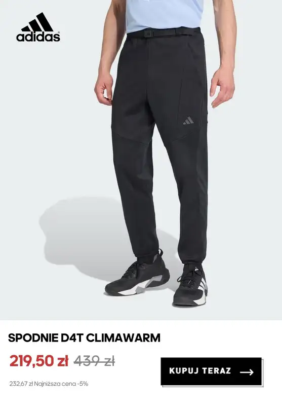 Adidas - gazetka promocyjna Wyprzedaż odzieży męskiej od czwartku 09.07 do poniedziałku 20.07 - strona 8