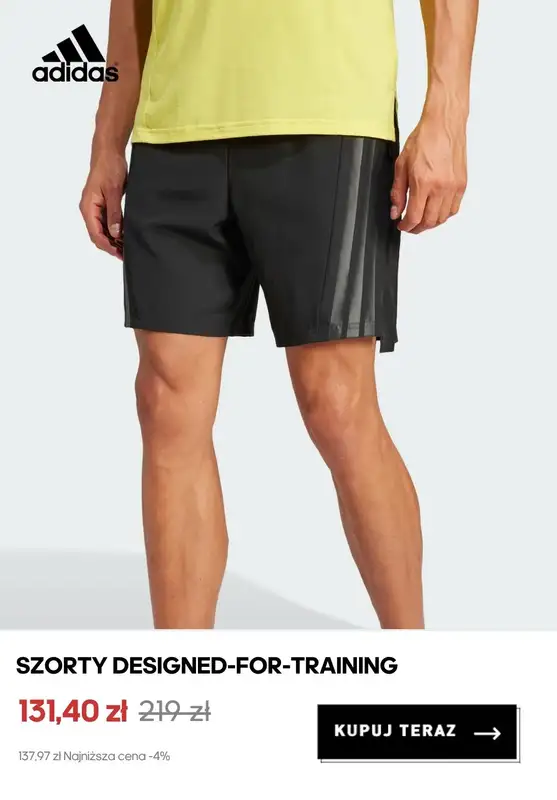 Adidas - gazetka promocyjna Wyprzedaż odzieży męskiej od czwartku 09.07 do poniedziałku 20.07 - strona 2