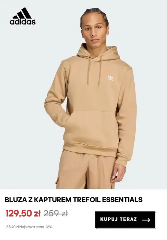 Adidas - gazetka promocyjna Wyprzedaż odzieży męskiej od czwartku 09.07 do poniedziałku 20.07 - strona 4
