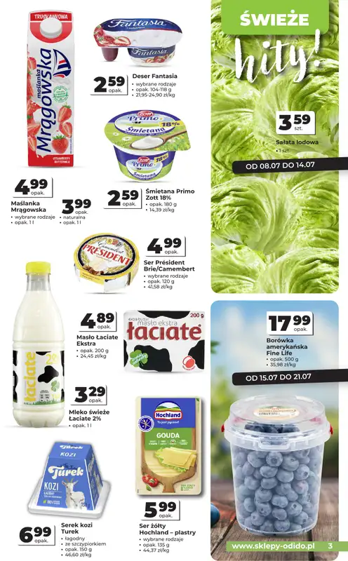 Odido - gazetka promocyjna Gazetka od czwartku 09.07 do wtorku 21.07 - strona 3
