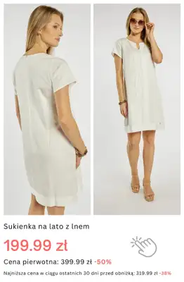 Monnari - gazetka promocyjna Odzież lniana od czwartku 09.07  - strona 11