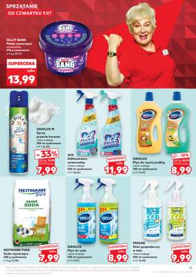 Kaufland - gazetka promocyjna Oferta Kaufland - Letnie porządki  do środy 22.07 - strona 15