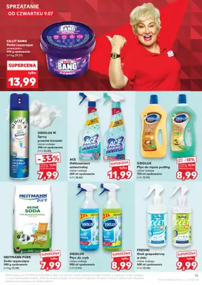 Kaufland - gazetka promocyjna Oferta Kaufland - Letnie porządki  do środy 22.07 - strona 15