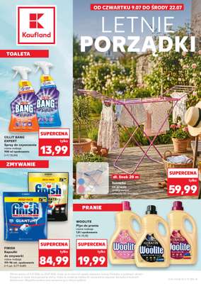 Kaufland - gazetka promocyjna Oferta Kaufland - Letnie porządki  do środy 22.07
