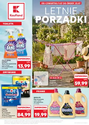 Kaufland - gazetka promocyjna Oferta Kaufland - Letnie porządki  do środy 22.07
