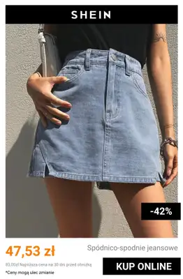 SHEIN - gazetka promocyjna Damskie spodenki jeansowe od czwartku 09.07 do niedzieli 19.07 - strona 7